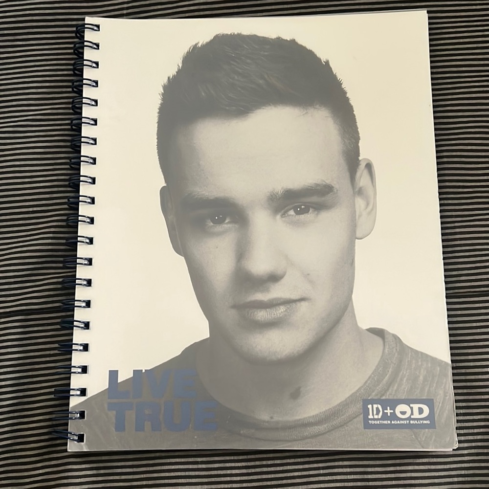One Direction Liam Payne Notebook